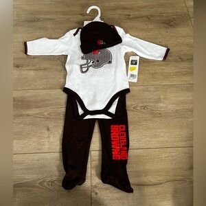 NFL Cleveland Browns Kids Matching Set